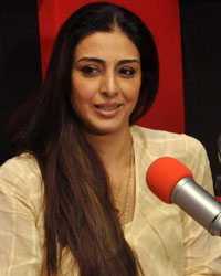 Tabu at Drishyam Promotion at Fever 104 FM