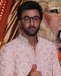 Ranbir Kapoor at Durga Puja 2019