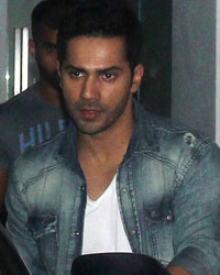 Varun Dhawan at Ek Villian Screening at Sunny Super Sound