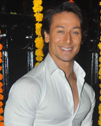 Tiger Shroff at Ekta Kapoor Diwali Bash 2014