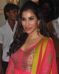 Sophie Choudhary at Ekta Kapoor Diwali Bash 2014