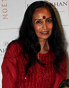 Suchitra Pillai with her daughter Annika