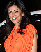 Sushmita Sen at Farah Khan`s New Store Launch