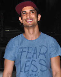 Sushant Singh Rajput at Finding Fanny Screening at Sunny Super Sound