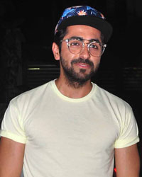 Ayushmann Khurrana at Finding Fanny Screening at Sunny Super Sound