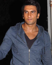 Ranveer Singh at Finding Fanny Screening at Sunny Super Sound