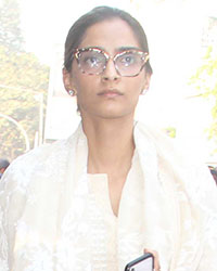 Sonam Kapoor at Funeral of Sridevi