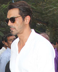 Arjun Rampal at Funeral of Sridevi