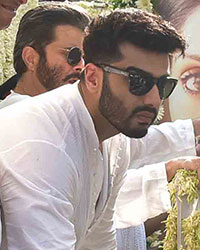 Arjun Kapoor at Funeral of Sridevi