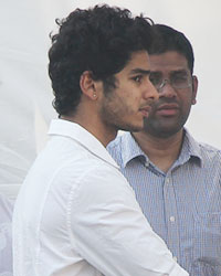 Ishaan Khatter at Funeral of Sridevi