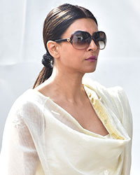 Sushmita Sen at Funeral of Sridevi