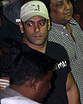 Salman Khan at Ganpati Visarjan