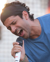 Farhan Akhtar at Global Citizen Festival India