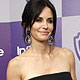 Courteney Cox poses at the Warner Bros./InStyle after party after the 67th annual Golden Globe Awards in Beverly Hills