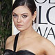 Mila Kunis arrives at the 69th annual Golden Globe Awards in Beverly Hills, California