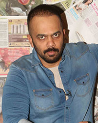 Rohit Shetty at Golmaal Team Visits ABP News