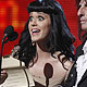 Katy Perry and Alice Cooper present the best rock album award at the 52nd annual Grammy Awards in Los Angeles