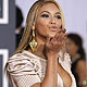 Beyonce arrives at the 52nd annual Grammy Awards in Los Angeles
