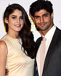 Aditya Seal, Izabelle Leite and Tanuj Virwani
