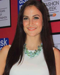 Elli Avram at Guests at LFW 2015