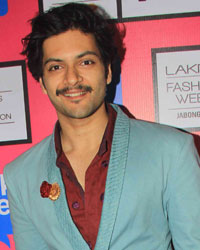 Ali Fazal at Guests at LFW 2015