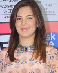 Urvashi Sharma at Guests at LFW 2015