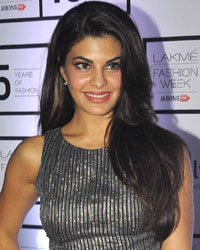 Jacqueline Fernandez at Guests at LFW 2015