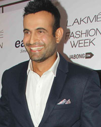 Irfan Pathan at Guests at LFW 2015