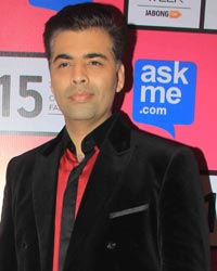 Karan Johar at Guests at LFW 2015