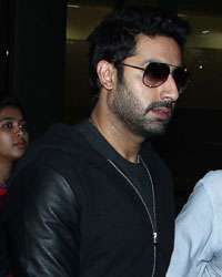 Abhishek Bachchan at HNY Team Snapped at Airport