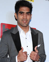 Vijender Singh at HT Most Stylish Awards 2016