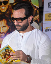 Saif Ali Khan at Happy Ending Promotion at Crossword