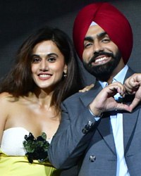 Taapsee Pannu and Ammy Virk Taapsee Pannu and Ammy Virk