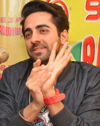 Ayushmann Khurrana at Hawaizaada Promotion at Radio Mirchi