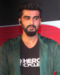 Arjun Kapoor at Hero Launches AK Edition Sports Cycle