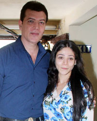 Aditya Pancholi with his daughter Sana Pancholi