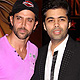 Hrithik Roshan and Karan Johar Hrithik Roshan and Karan Johar