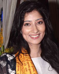 Niharica Raizada at ISKCON Temple Mumbai Janmashtami Celebrations