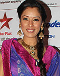 Rupali Ganguly at ITA Awards 2012