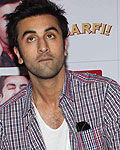 Ranbir Kapoor at Ileana-Ranbir Promote Barfi