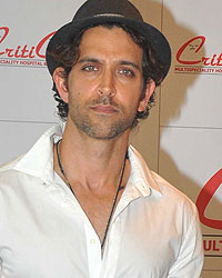 Hrithik Roshan at Inauguration of New Branch of Criticare Hospital