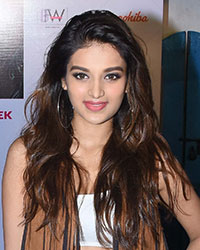 Nidhhi Agerwal at India Beach Fashion Week Press Meet