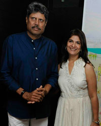 Kapil Dev and Sapna Kar