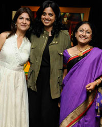 Sapna Kar, Priyanka Mathew and Artist Nayanaa Kanodia