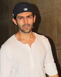 Kartik Aaryan at India`s Most Wanted Screening