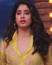 Ishaan and Janhvi on The Sets of a TV Show