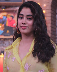 Janhvi Kapoor at Ishaan and Janhvi on The Sets of a TV Show