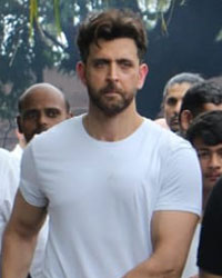 Hrithik Roshan at J Om Prakash Funeral