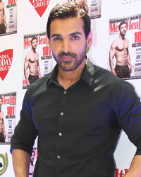 John Abraham at John Unveils Latest Mens Health Magazine