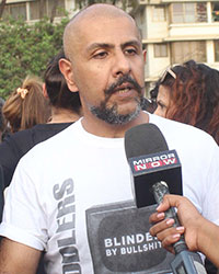 Vishal Dadlani at Justice for Asifa Protest